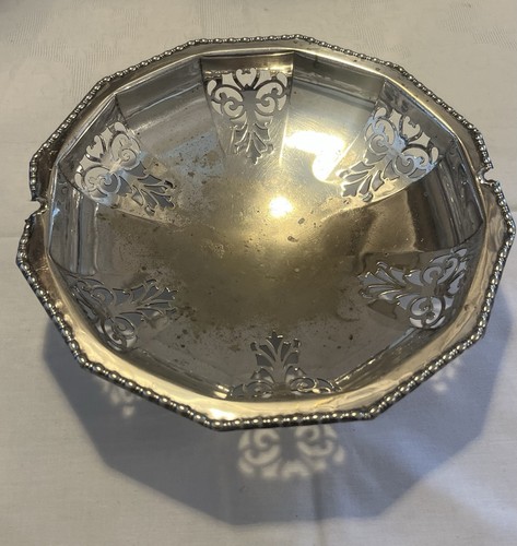 Versilberte schale für - schale,