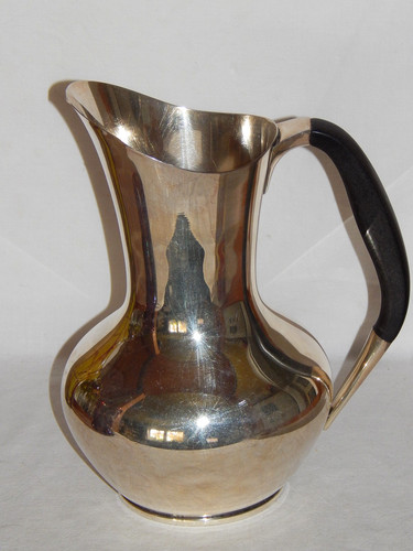 Kanne art deco versilbert cohr - kanne,