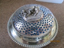 Antike Versilberte Englische