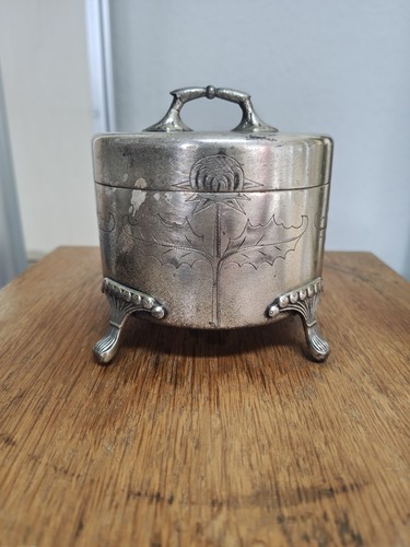 Jugendstil zuckerdose sandrik - zuckerdose,