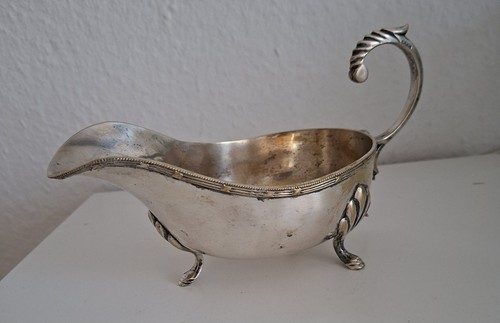 Antike versilberte sauciere - antike, /