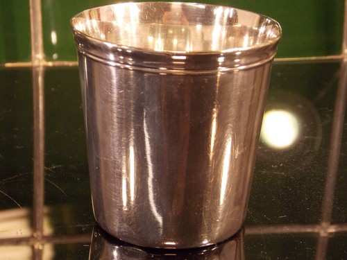 Antik trink becher silber - trink,