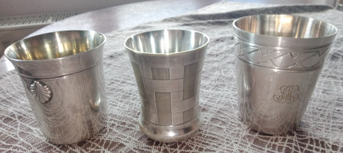 Taufbecher mindestens - (3),