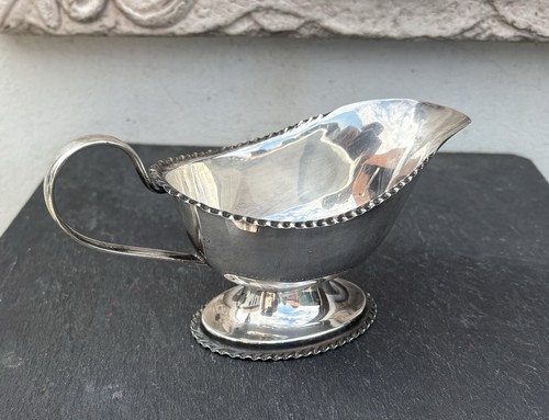 Sauciere versilbert mit