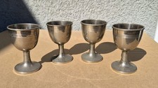 4 Jugendstil Eierbecher