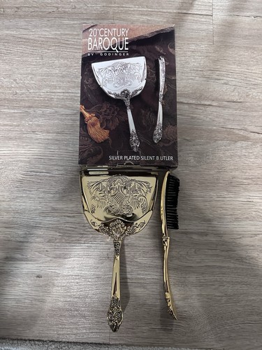 Godinger silent butler set - butler,