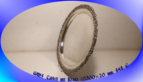 Versilbertes wmf tablett ø30 - wmf,