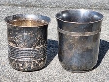KONVOLUT antik alt 2 Becher