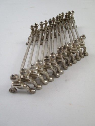 Jugendstil messerbänkchen - 12,