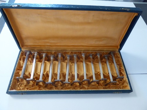 12er set art deco - set,