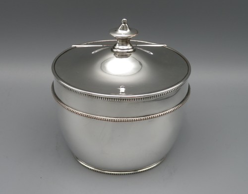Antike teedose tea caddy - /,