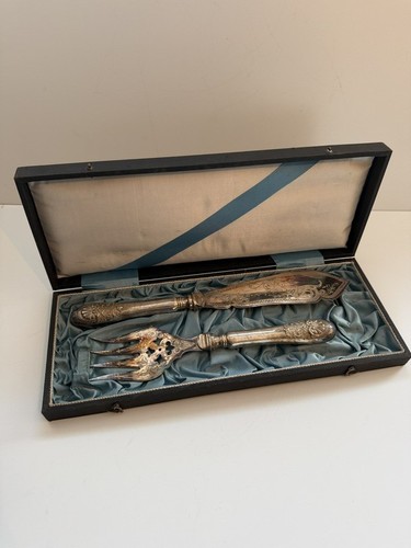 Fisch vorlegebesteck 1900 - fisch,