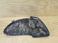 Jugendstil versilberte Schale